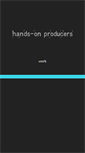Mobile Screenshot of hands-on-producers.com